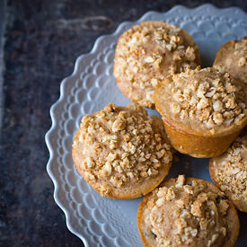 Berry Granola Streusel Muffins
