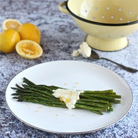 Asparagus w/Meyer Lemon Mascarpone