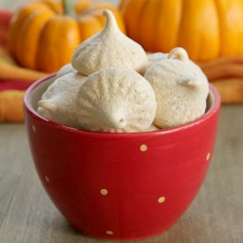 Pumpkin Spice Meringues