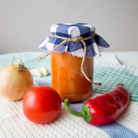 Aubergine Red Pepper Spread