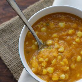 Sweet Potato, Corn and Jalapeno