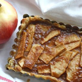 Caramel Apple Tart