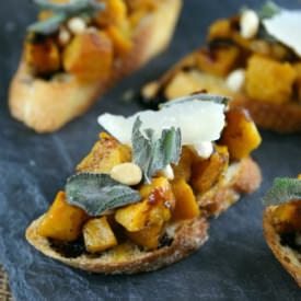 Pumpkin Bruschetta