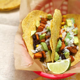 Sweet Potato Tacos (Vegan)