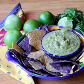 Roasted Tomatillo Salsa Verde