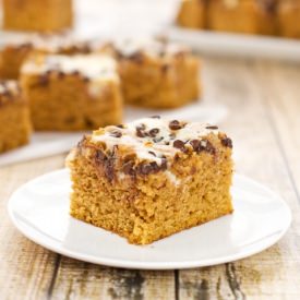 Pumpkin Cream Cheese Swirl Bars