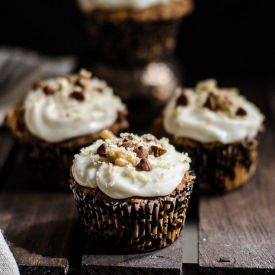Whole Wheat Carrot Cupcakes