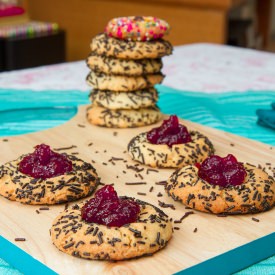 Chocolate Sprinkles Cookies