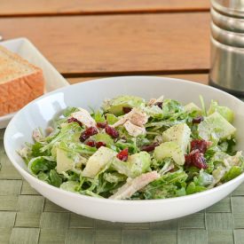 Basil Parmesan Chicken Apple Salad