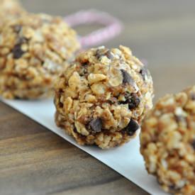 No-Bake Healthy Granola Bites