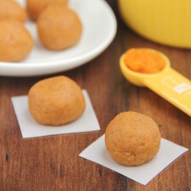 Pumpkin Cookie Dough Bites