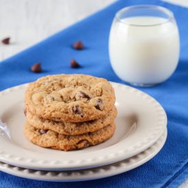 Eggless Chocolate Chip Cookies