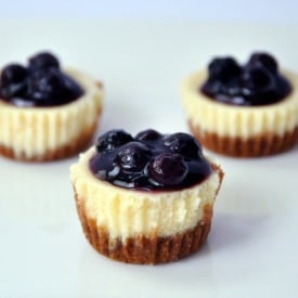 Blueberry Cheesecake Bites