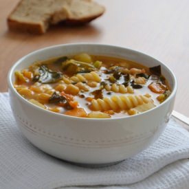 Chickpea Pasta and Vegetable Stew