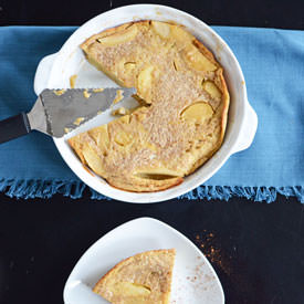 Maple Cinnamon Dutch Pancake