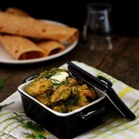 Sour Cream Dill Chicken Curry