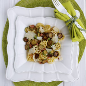 Pasta Ruote With Sautèed Zucchini