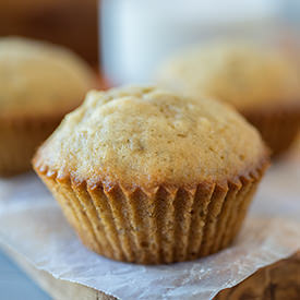 Skinny Banana Bread Muffins
