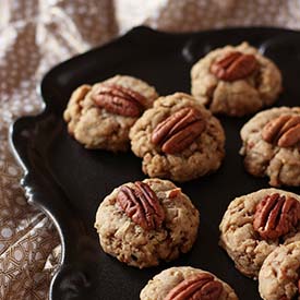 Toasted Oatmeal Pecan Cookies