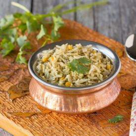 Cilantro Lentil Rice
