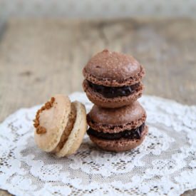 Chocolate Orange Macarons