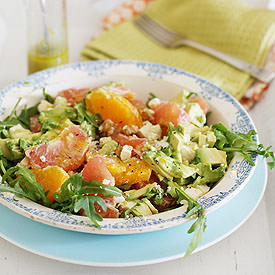 Citrus, Feta and Walnut Salad