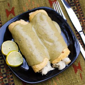 Jalapeno Ranch Potato Enchiladas