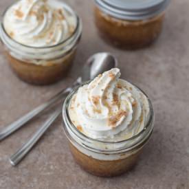 Pumpkie Pie in Jars