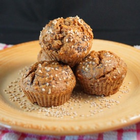 Vanilla Carrot Cake Muffins