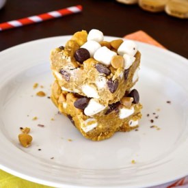 No Bake Marshmallow Bars