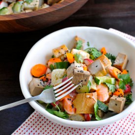 Baked Tofu Banh Mi Salad