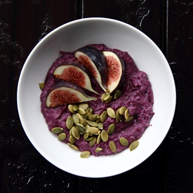 Purple Carrot Cake Oatmeal