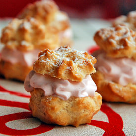 Strawberry Cream Puffs