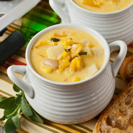 Fall Harvest Vegetarian Chowder