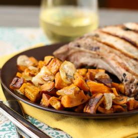 Roasted Rosemary Sweet Potatoes