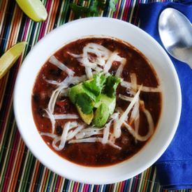 Vegetarian Three Bean Chili