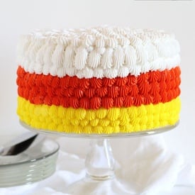 Candy Corn Cake