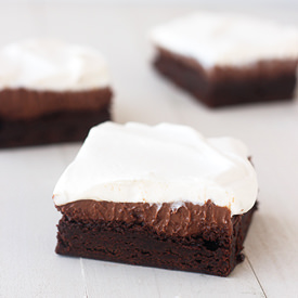 Chocolate Cream Pie Brownies