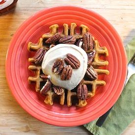 Pumpkin Waffles