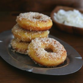 Fried Coconut Flour Donuts