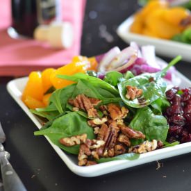 Super Sweet Spinach Salad