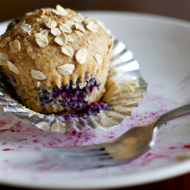 Hearty Blueberry Muffins