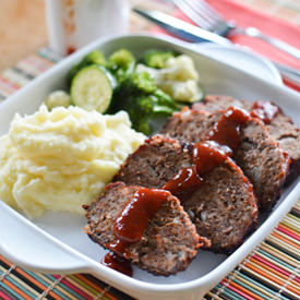 Grilled Barbecue Meatloaf