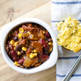 Smoky Cinnamon Vegetarian Chili