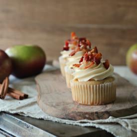 Apple Pancake Cupcakes
