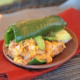 Stuffed Poblano Peppers