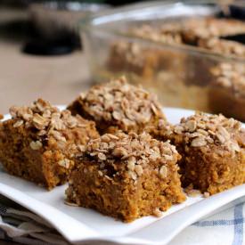 Vegan Pumpkin Banana Breakfast Cake