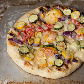 Roasted Vegetable Pizza