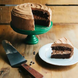 One Bowl Mocha Cake