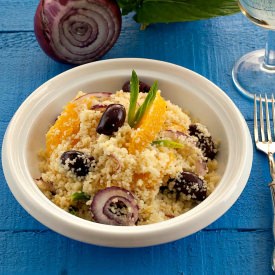 Couscous, Olive and Orange Salad!